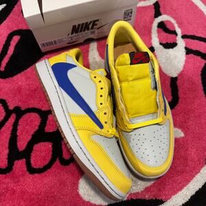 Jordan 1 Retro Low OG SP Travis Scott Canary (Women’s) – Size 9 – Brand New